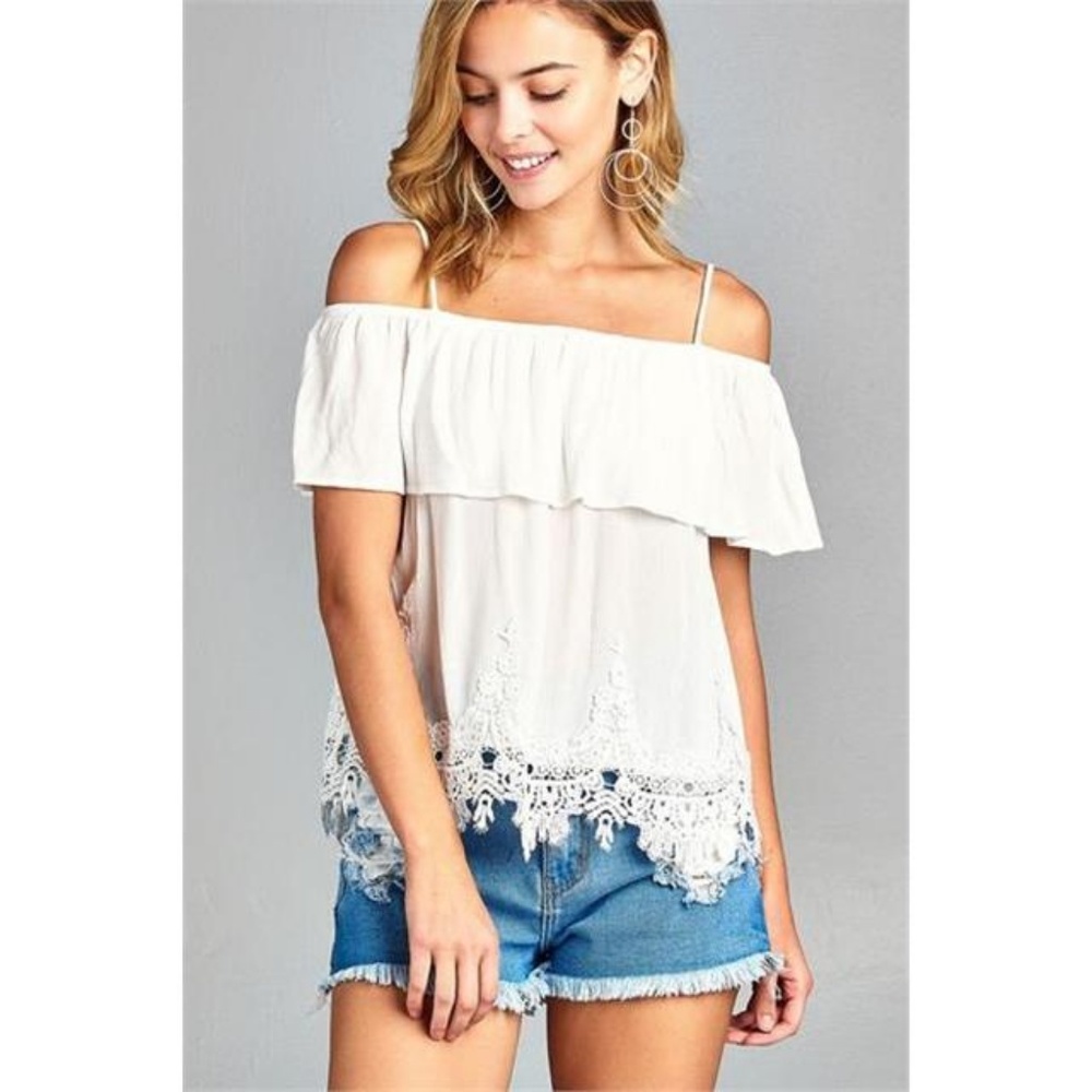 GYPSY ROSE CROCHET TOP 3 PACK/SML